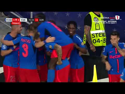 REZUMAT: FCSB - Farul 3-2. Remontada roş-albastră. Olaru, dublă pe final