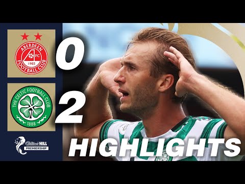 Aberdeen 0-2 Celtic | HIGHLIGHTS | William Hill Premiership