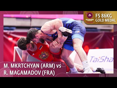 Gold Medal • FS 86Kg • Mushegh MKRTCHYAN (ARM) vs. Rakhim MAGAMADOV (FRA)