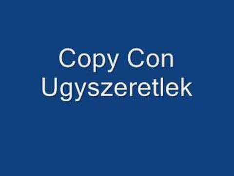 copycon ugyszeretlek