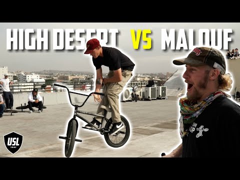 SKYSCRAPER GAME OF BIKE: TONY MALOUF VS CODY HIGH DESERT - BMX