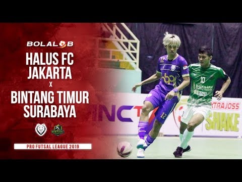 Halus FC Jakarta (1) vs (4) Bintang Timur Surabaya - Highlights Pro Futsal League 2019