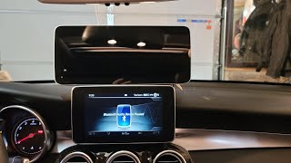 Mercedes GLC 300 &quot;Ugode&quot; Android screen 12.3&quot; installation PT.1
