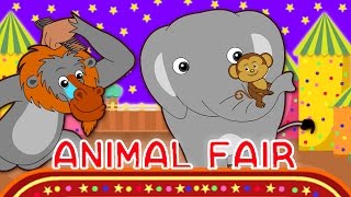 The Animal Fair | Nursery Rhymes | Popular Nursery Rhymes