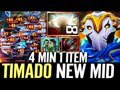 🔥 TIMADO Sven NEW MID 100% counter Broodmother — 4 MIN 1 ITEM Fastest Farm Skill Dota 2 Pro