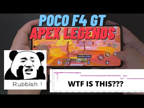Poco F4 GT is BAD, pls stay away from Snapdragon 8 Gen1 !  Terrible Apex Legends Mobile Gaming Test