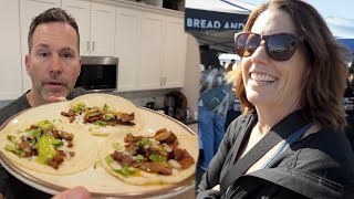 Farmers Market Haul & Grilling EPIC Carne Asada Tacos!