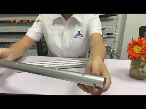 6m aluminium rectangular tube