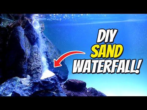 DIY Sand Waterfall Aquarium: Create a Stunning Underwater Waterfall