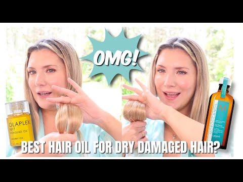 OLAPLEX No7 VS MOROCCANOIL: WHICH IS THE BEST HAIR OIL FOR DRY, DAMAGED, FRIZZY, LONG HAIR?