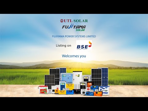 Listing Ceremony of Fujiyama Power Systems Limited at BSE.