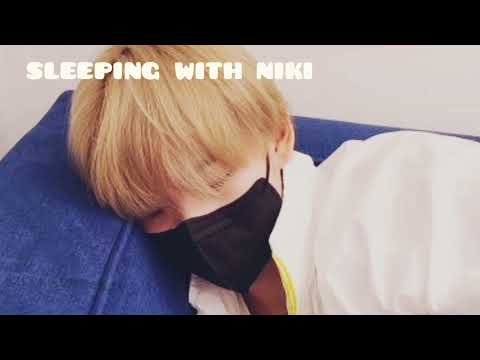 [ASMR ENHYPEN] sleeping with #niki  [kisses, breathing, calm, rain]