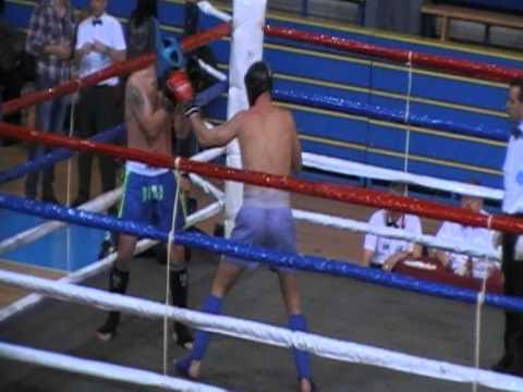 Aleksander Stankov (Legija Maribor) vs Viktor Subic (Crvena Zvezda Delje) - K 1 Open Srbija 2012