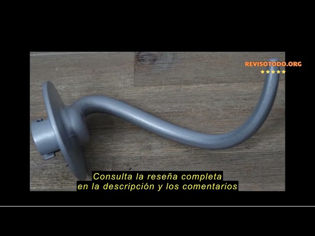 Vídeo relacionado con Kitchen in the box Batidora Amasadora, Amasadora de Pan con 2 Boles de 4,5 L + 5 L, 10 Velocidades Robot de Cocina con Batidor, Gancho Amasador, Batidora Mezcladora, 1300 W (Blanco Glaciar)