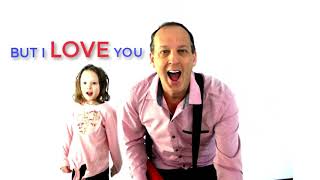 Happy Valentines Day - I Love You! Kids Comedy Song