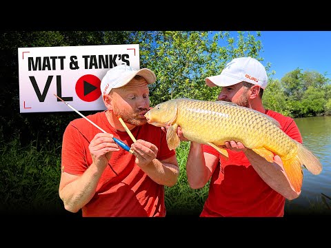 Fishing For BIG Carp On A Waggler | Matt and Tank VLOG #026