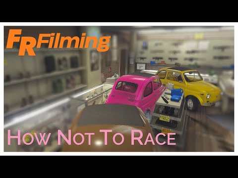 GTA racing but I crash every single lap - Failrace Filming