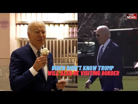 Biden 'didn't know' Trump will also be visiting border, confused ceasefire, ignores questions