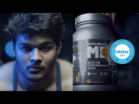 MuscleBlaze Biozyme Performance whey protein