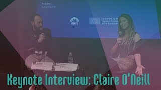 Keynote Interview: Claire O’Neill // INES#conference at MENT Ljubljana video