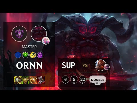 Ornn Support vs Gragas - EUW Master Patch 11.15