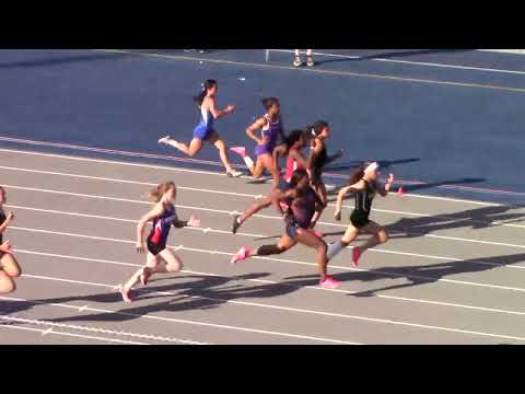 2023 CIF SJS D1 FINALS - Girls 400m, 100m, 200m