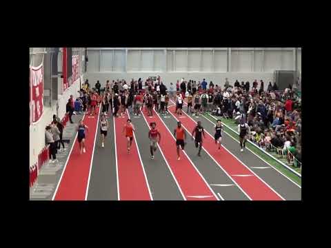 2024 Wittenberg HS Open #1 Boys 60m Dash Heat 4 - Osayi