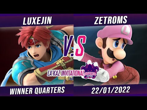 La'Kaz Invitational Winner Quarters - LuXejin (Roy) VS Zetroms (Luigi) - Smash Ultimate