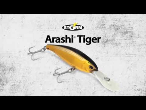 Vobler Storm Arashi Tiger 10cm 23g Silver Perch F