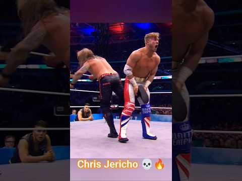Chris Jericho vs Will Ospreay 🔥🥵 #highlights #wrestling #ytshorts #chrisjericho #willospreay #yttop