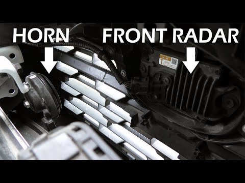Toyota RAV4 (2019-2025): How To Access Horns And Front Radar?