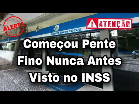 Notícia Surpresa Urgente: Começou Pente Fino Nunca Antes Visto no INSS #Compartilhe