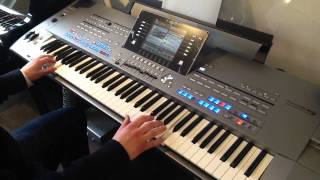 What is the Assign slider for on Yamaha Tyros?