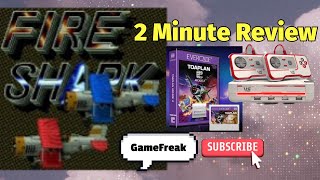 Fire Shark 2 Minute Review on the Toaplan Arcade 2 Cart for the Evercade #review #evercade #gaming