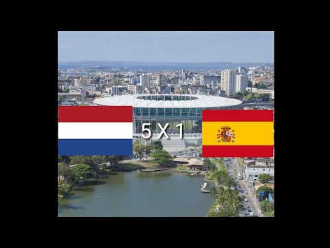 HOLANDA 5 X 1 ESPANHA | MELHORES MOMENTOS | GLOBO HD