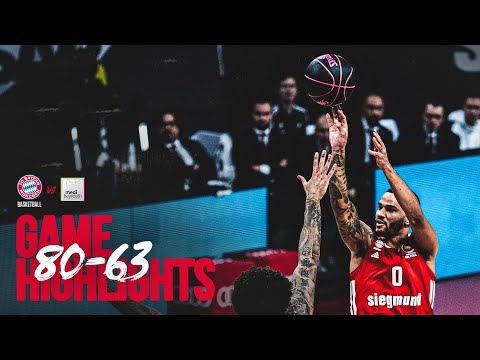 FC Bayern München Highlights | FCBB vs medi Bayreuth 80-63 | MagentaSport BBL Pokal | Viertelfinale
