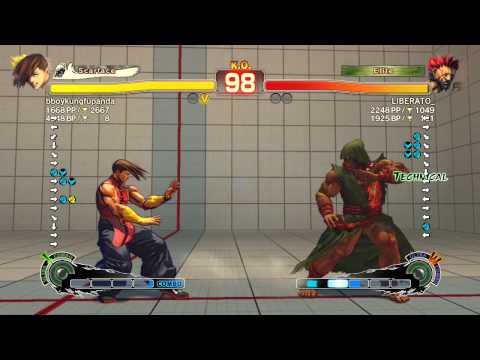 Ultra Street Fighter IV battle: Yang vs Akuma