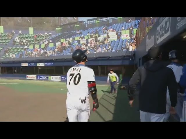 【ファーム】ファイターズ・今井がレフトスタンドへの2ランホームラン‼ 2018/3/30 F-S(ファーム)