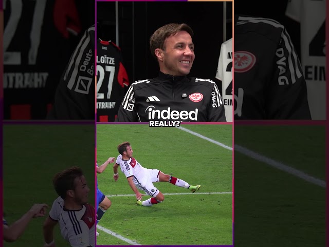 Testing how well Mario Götze knows his iconic World Cup-winning goal in 2014 🧠🏆