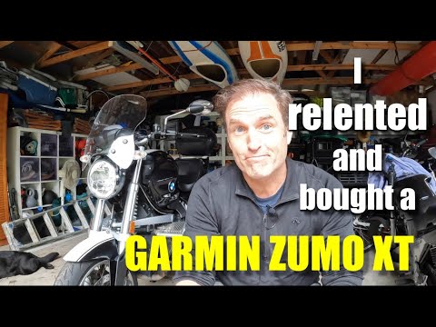 I relented and bought a Garmin Zumo XT