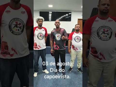 03 de agosto, dia do capoeirista na cidade Ocidental Go.