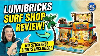 This Glowing Surf Shop is a Game Changer Lumibricks 20004