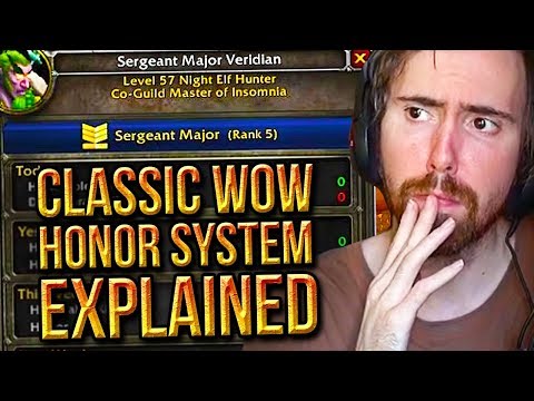 Asmongold Reacts To How The PvP Honor System Works In Classic WoW (PHASE 2) - Punkrat