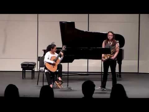 Duo Yi-Acosta, Suite for alto saxophone and guitar, Op. 291