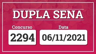 Capa de DUPLA SENA 2294