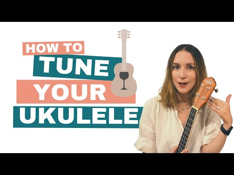 How To Tune Your Ukulele Step by Step | Tune with clip-on tuner, app, by ear | Ukulele tuning notes