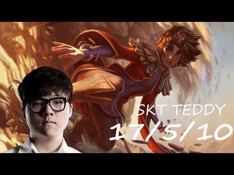 T1 Teddy Stream, Teddy Taliyah KDA 17/5/10