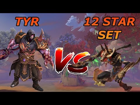 IDIOT TYR VS 12 STAR SET! THE BIGGEST COUNTER IN THE GAME! - Grandmasters Ranked 1v1 Duel - SMITE