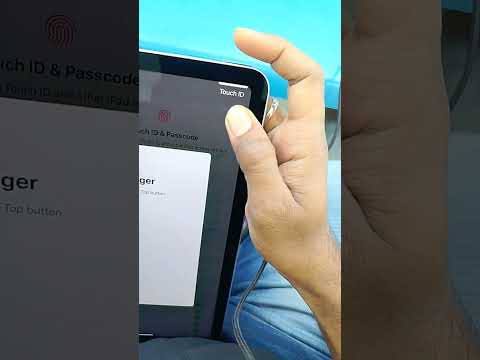 iPad M3 Fingerprint lock | How to setup Fingerprint lock in iPad | #ipadlock #ipadfingerprintlock