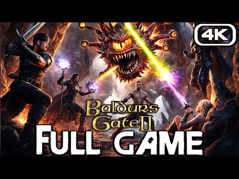BALDUR'S GATE 2 Gameplay Walkthrough FULL GAME (4K 60FPS) No Commentary